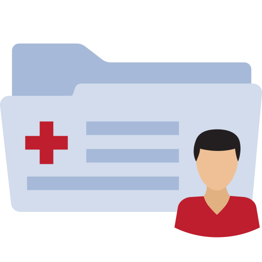 registros médicos icono gratis