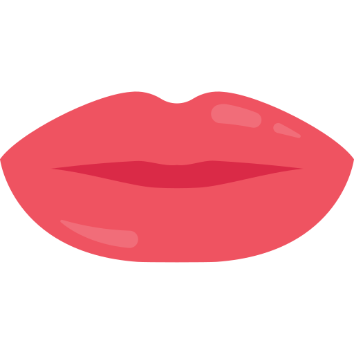 labios icono gratis