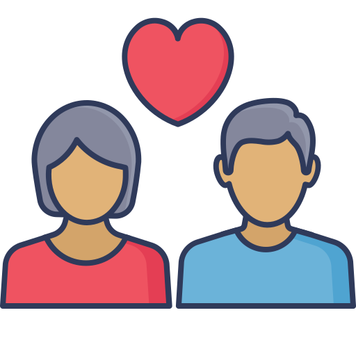 pareja icono gratis