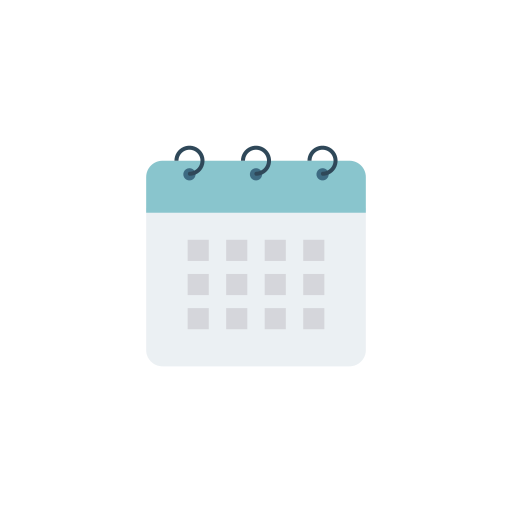 Calendar Dinosoft Flat icon