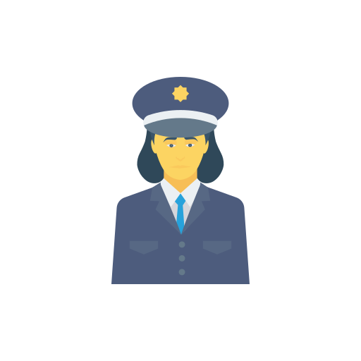 policía icono gratis