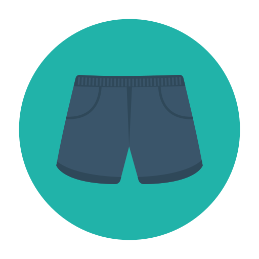 bermudas icono gratis