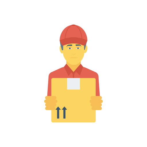 mensajero icono gratis