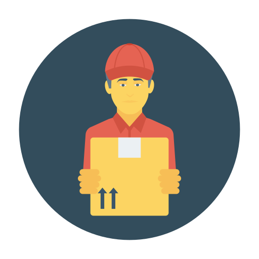 mensajero icono gratis