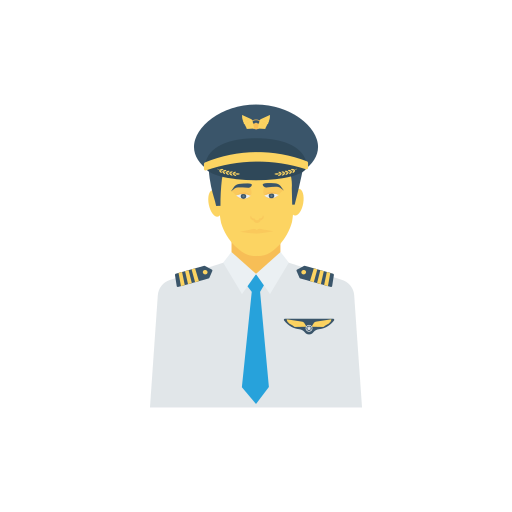 piloto icono gratis