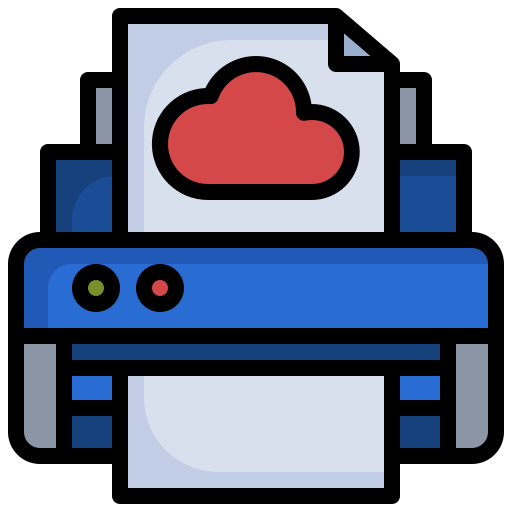 Cloud Surang Lineal Color icon