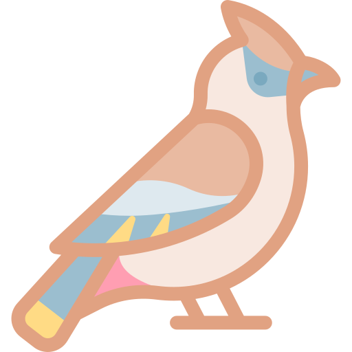 waxwing icono gratis