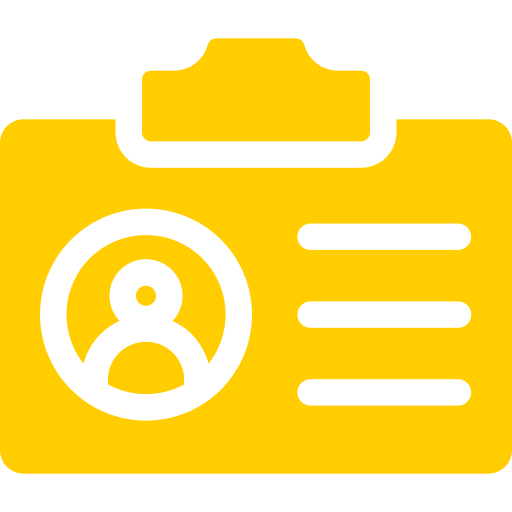 tarjeta de identificación icono gratis