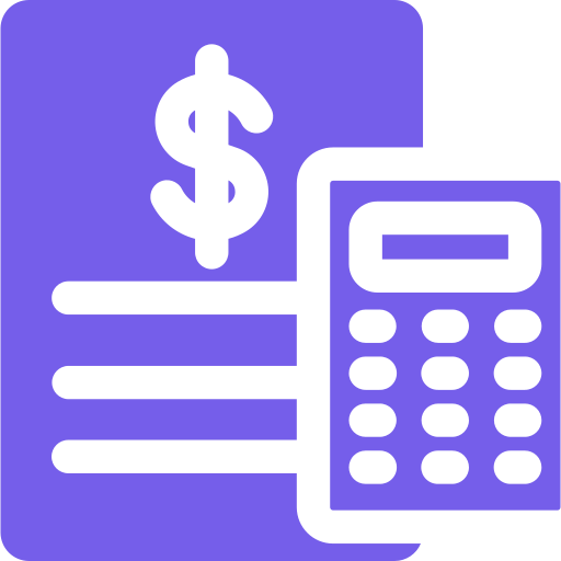 presupuesto icono gratis