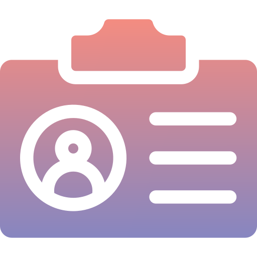 carteira de identidade grátis ícone