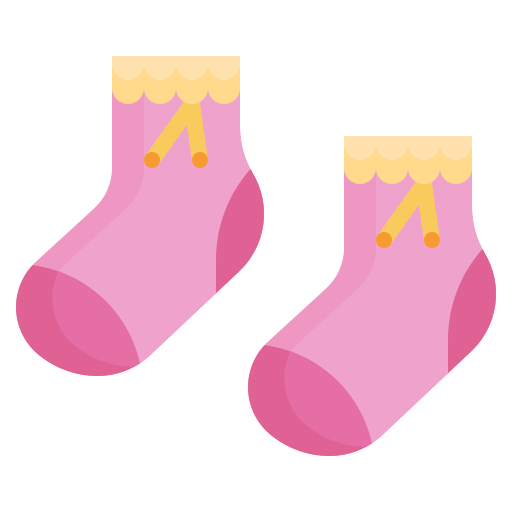 Sock - Free kid and baby icons
