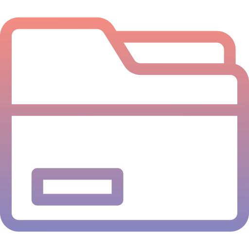 Folder Generic Gradient icon