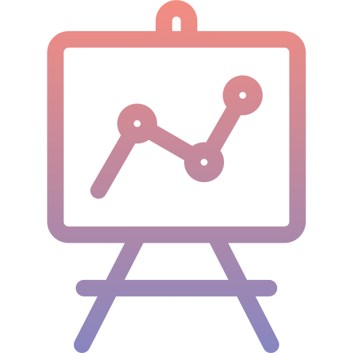 estrategia de mercadeo icono gratis