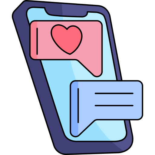 Dating app free icon