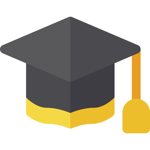 graduación icono gratis