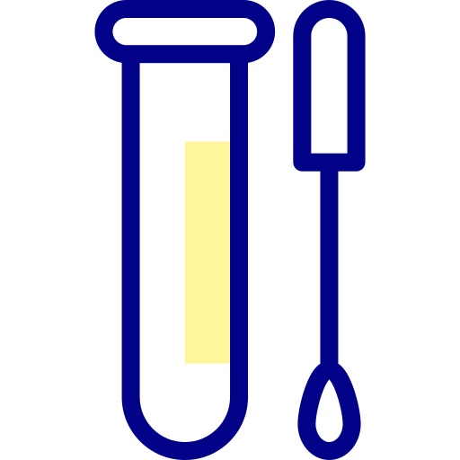 Swab Detailed Mixed Lineal color icon