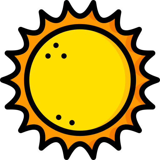 Sun free icon
