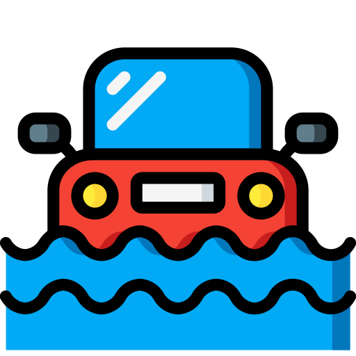 inondation Icône gratuit