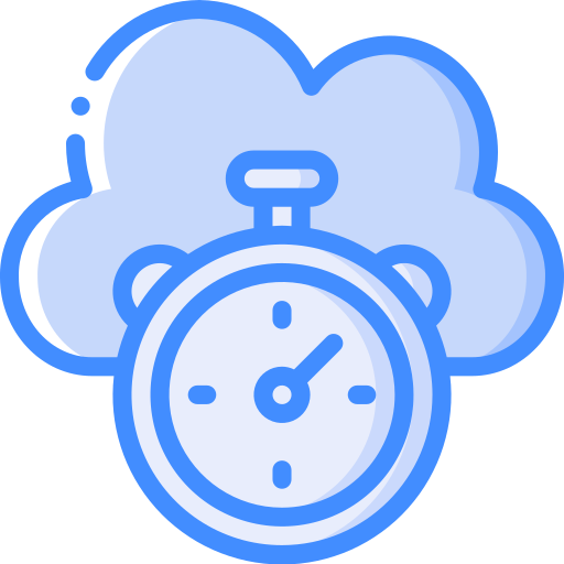 Cloud Basic Miscellany Blue icon