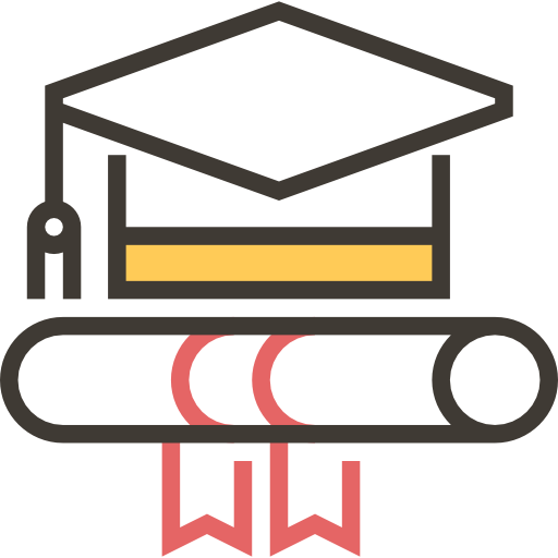 graduación icono gratis