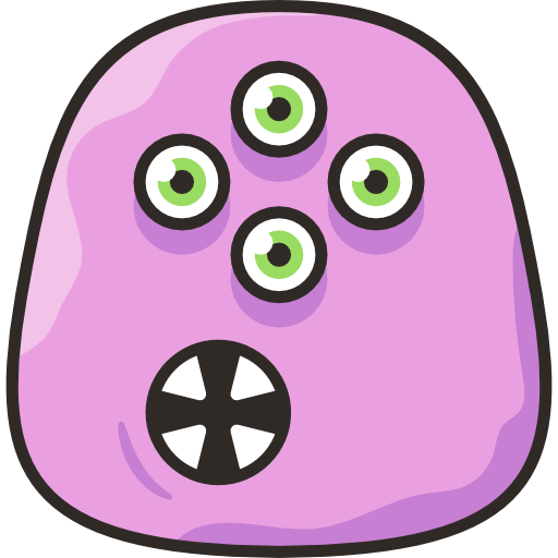 Monster free icon Monster free icon