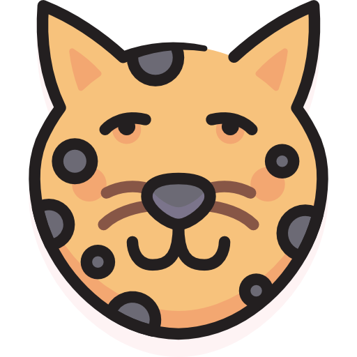 leopardo icono gratis