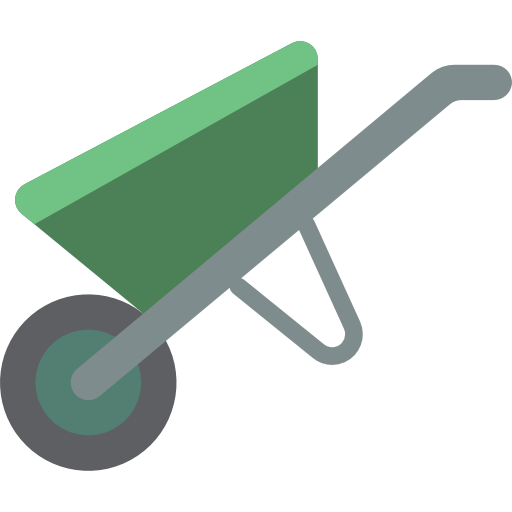 Wheel barrow - Free transport icons