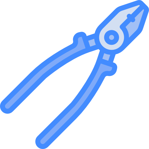 Pliers Basic Miscellany Blue icon