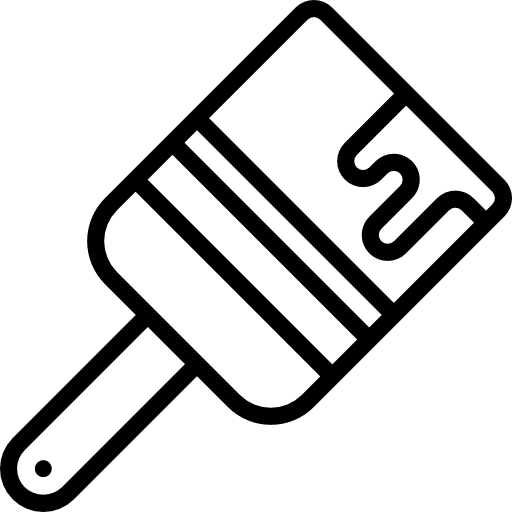 pincel grátis ícone