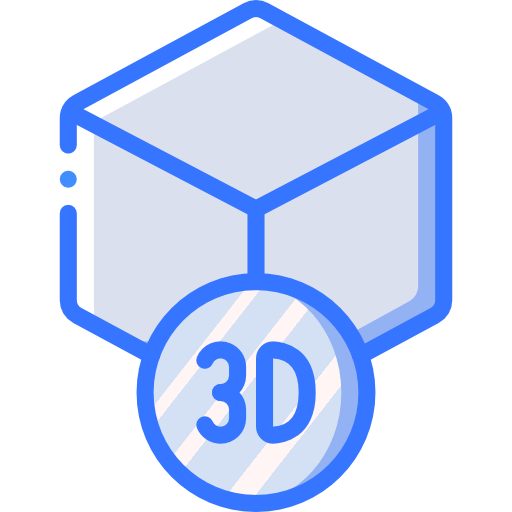 impresión 3d icono gratis