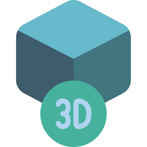 impresión 3d icono gratis