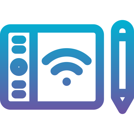 tableta de dibujo icono gratis