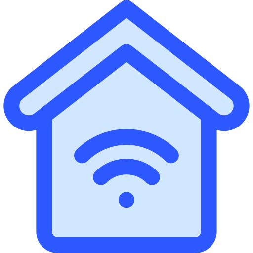 Smart home Generic Blue icon