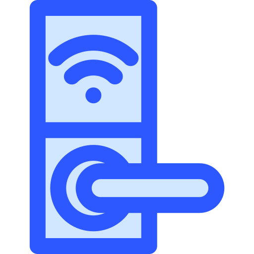 Smart lock Generic Blue icon