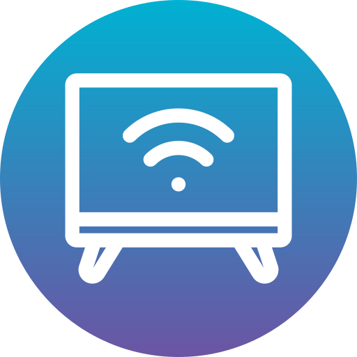 téléviseur intelligent Icône gratuit téléviseur intelligent Icône gratuit