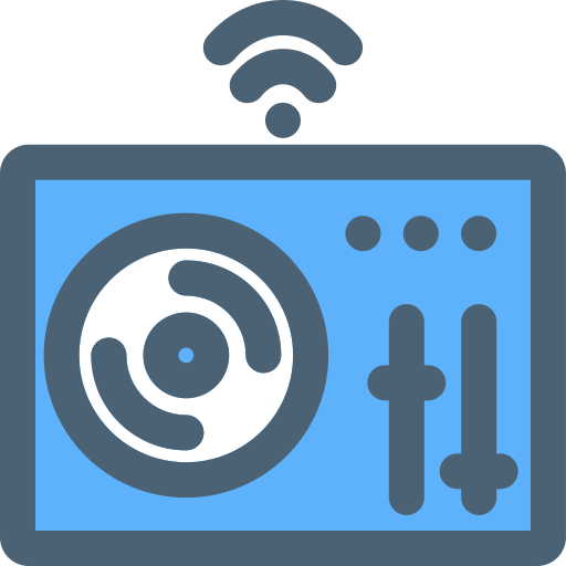 Turntable Generic Fill & Lineal icon