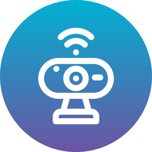 Web camera Generic Flat Gradient icon