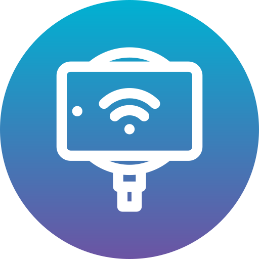 Wireless charging Generic Flat Gradient icon