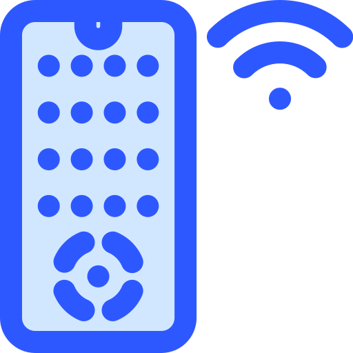 Remote control Generic Blue icon