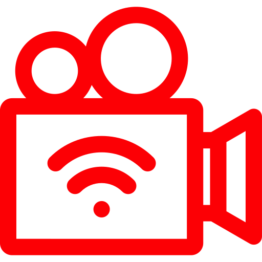 camara de video icono gratis