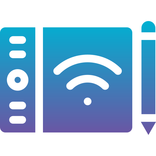 tableta de dibujo icono gratis