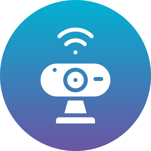 Web camera Generic Flat Gradient icon