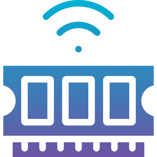 Ram Memory Generic Flat Gradient icon