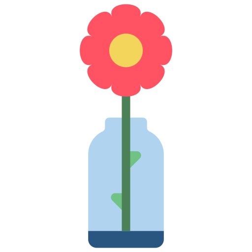 Flower Basic Miscellany Flat icon