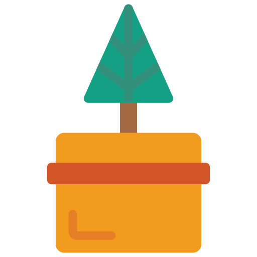 árbol de navidad icono gratis