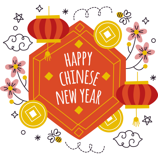 18+ Thousand Chinese New Year Stickers Royalty-Free Images, Stock