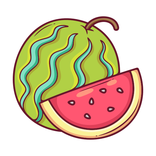wassermelone kostenlos Sticker wassermelone kostenlos Sticker