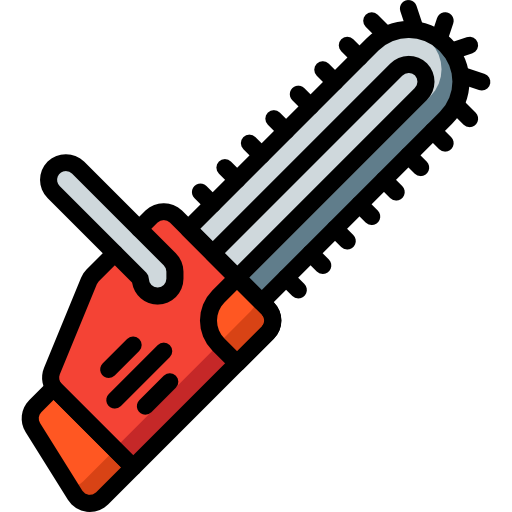 Motosserra - ícones de ferramentas e utensílios grátis
