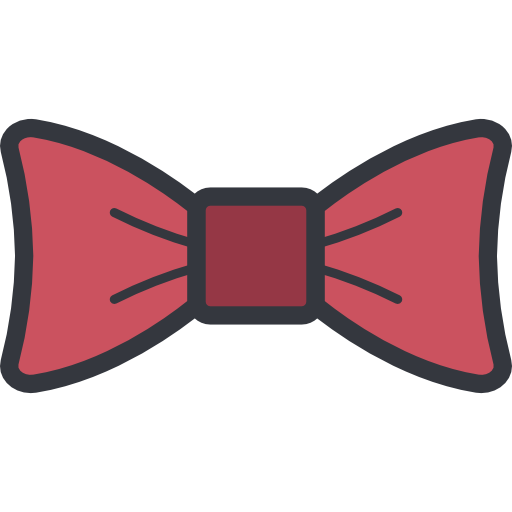 Bow tie Stockio Lineal Color icon