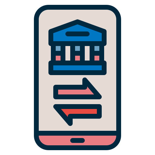 Phone banking Generic Outline Color icon